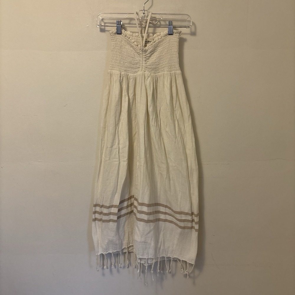 Denim & Supply Ralph Lauren Summer Dress Midi XS Cotton Boho Festival Cowgirl